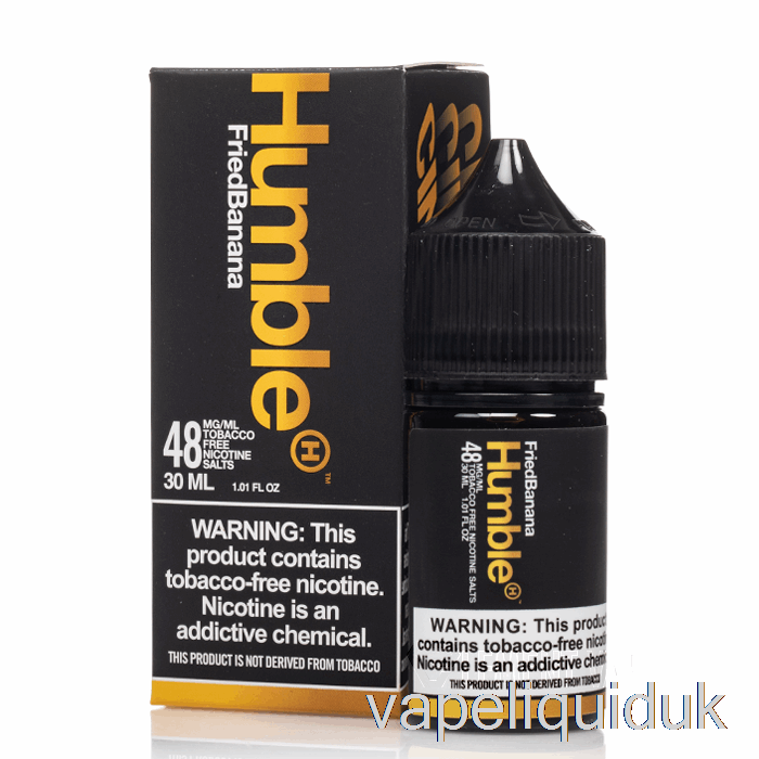 Fried Banana - Humble Salts - 30mL 48mg Vape Liquid